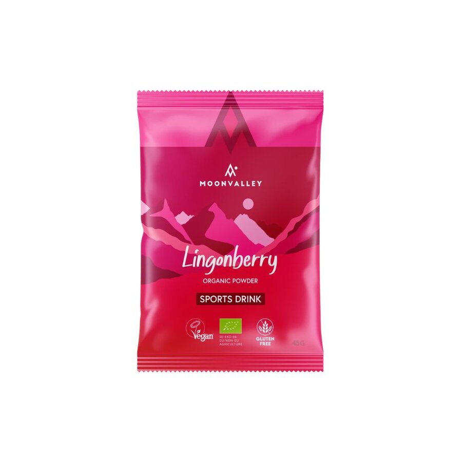 Moonvalley sports drink lingonberry 45 g