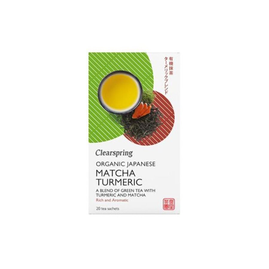 Clearspring matcha turmeric 20 teposer