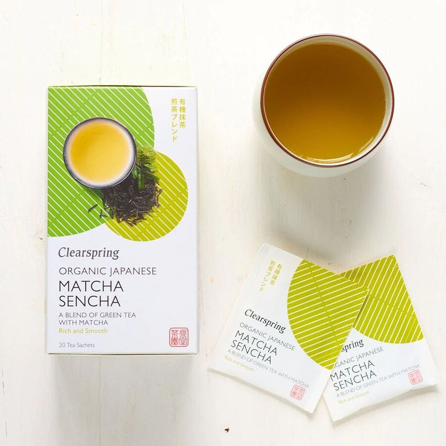 Clearspring matcha sencha 20 teposer