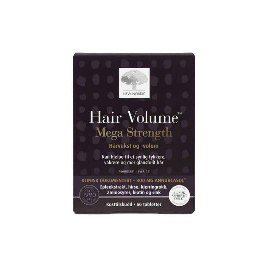 New Nordic hair volume mega strenght 60 tab