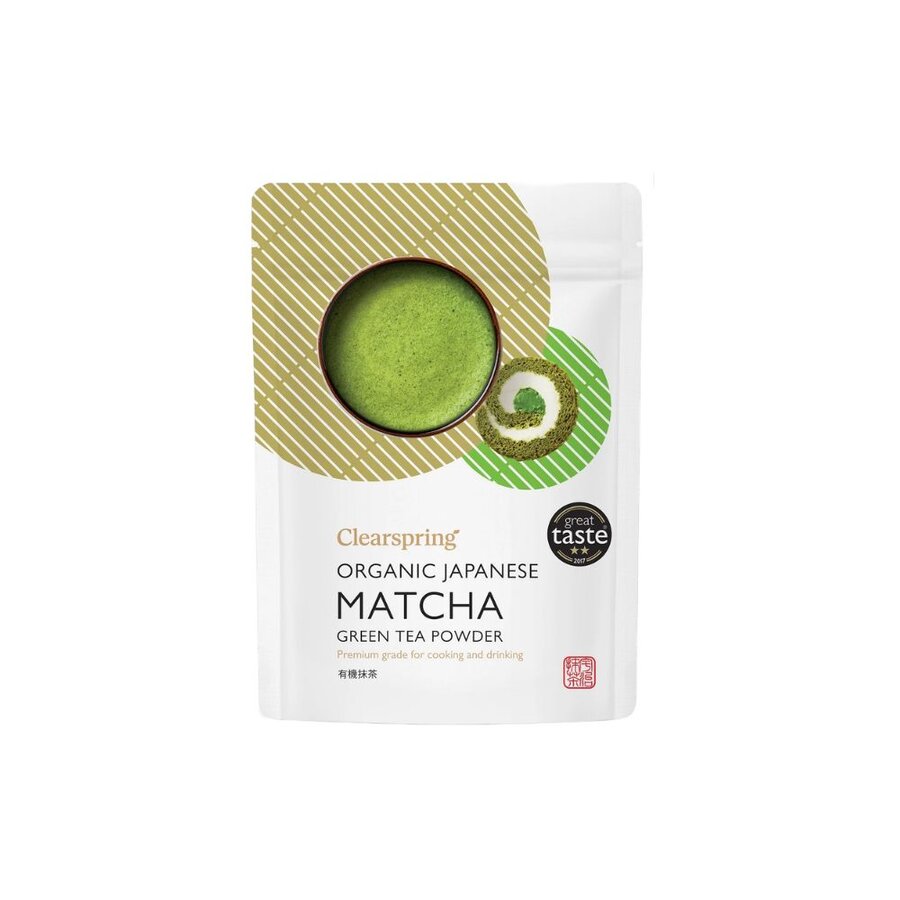 Clearspring matcha pulver premium grade 40 g