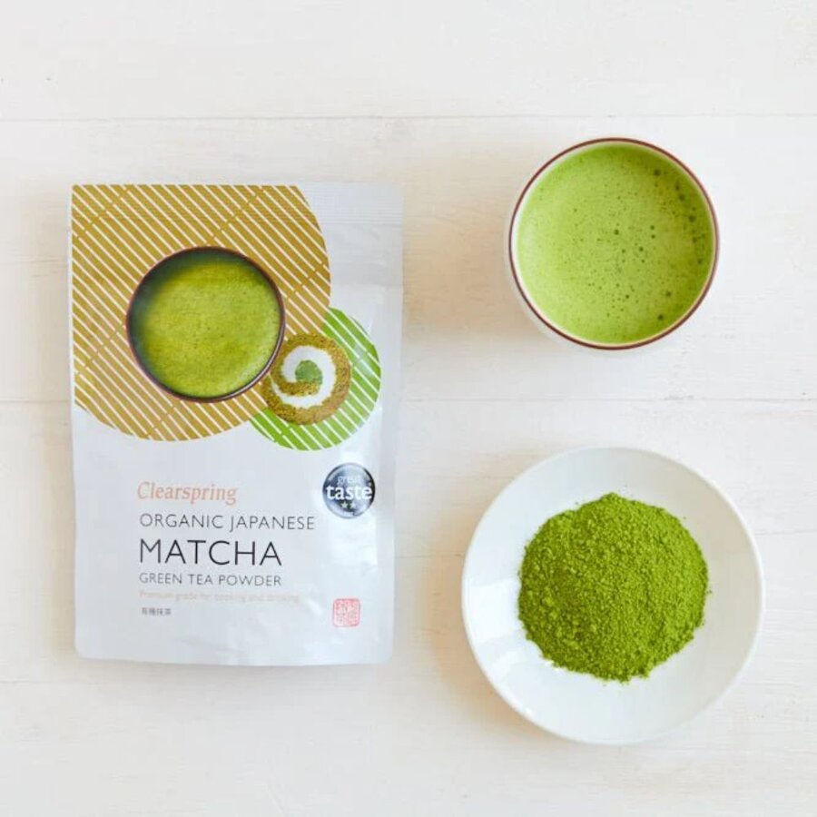 Clearspring matcha pulver premium grade 40 g