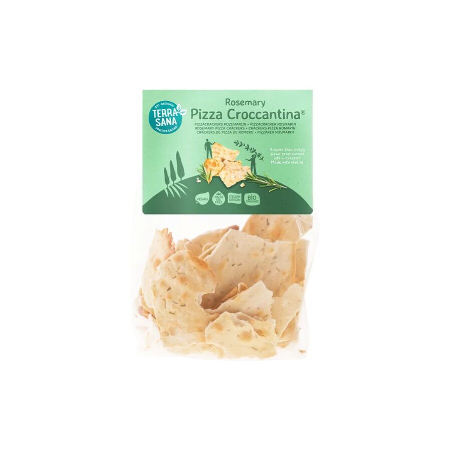 TerraSana pizza croccantina med rosmarin 250 g