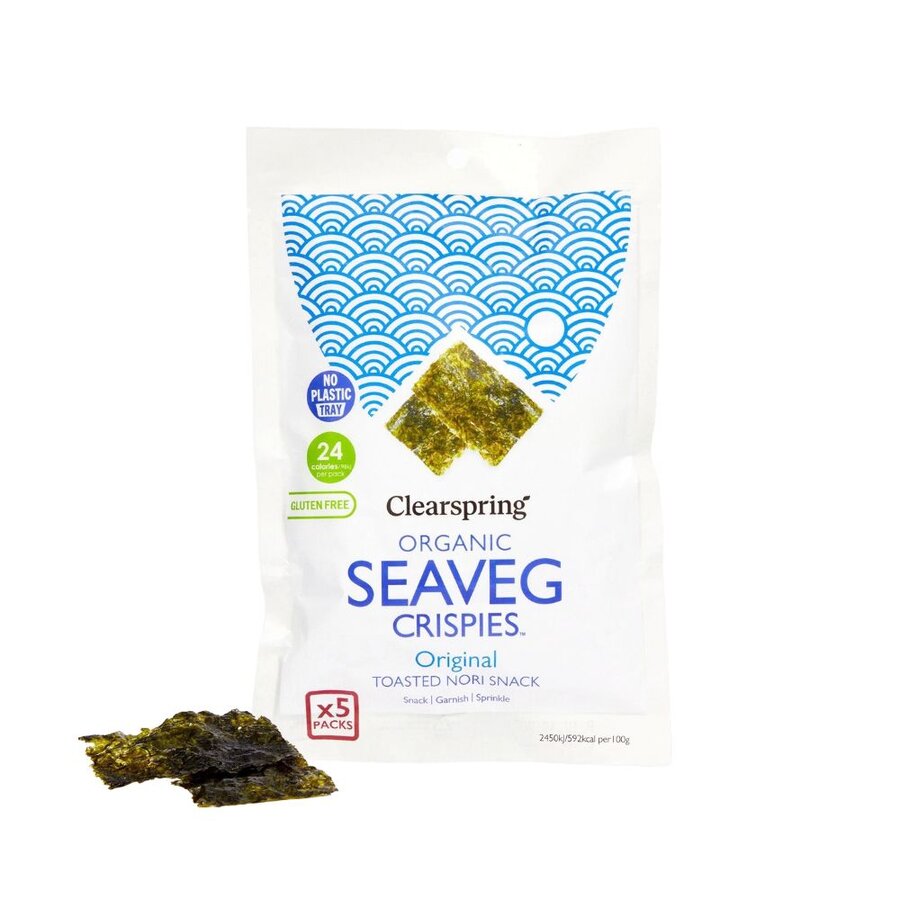 Clearspring seaveg crispies multipack 5x4 g
