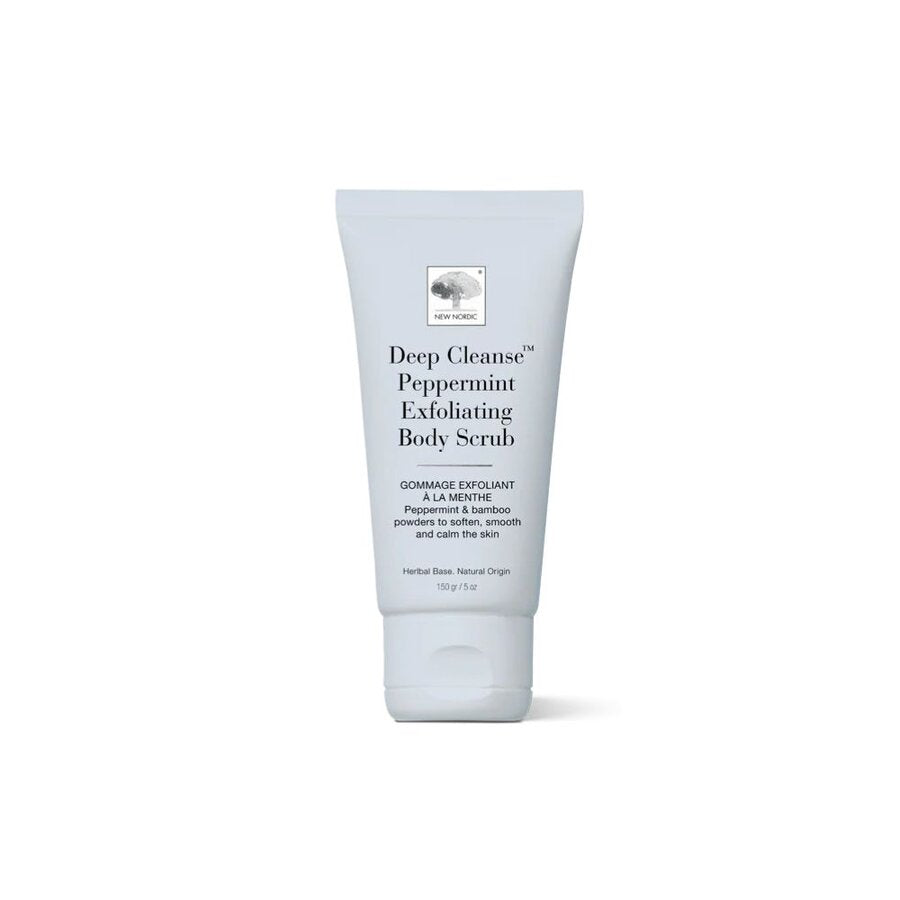 New Nordic deep cleanse exfoliating body scrub peppermint 150 g