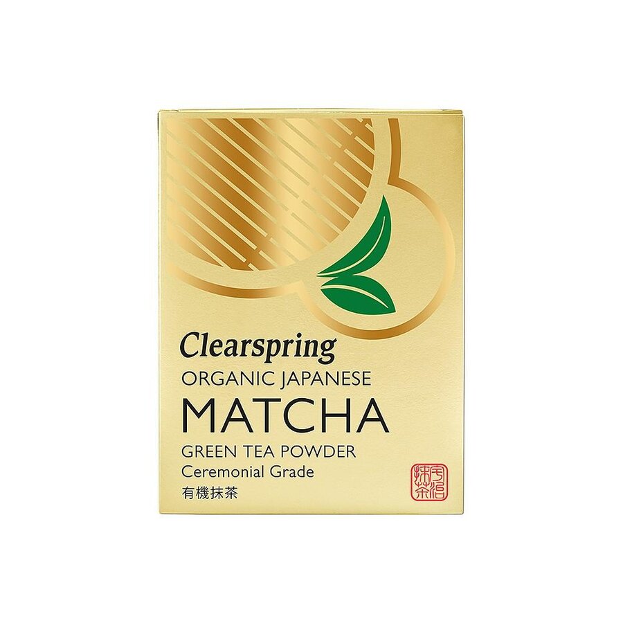 Clearspring økologisk matcha sencha løsvekt te 85 g