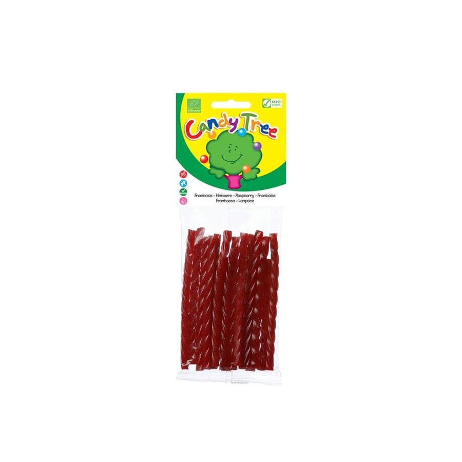 Candy Tree bringebærstenger 75 g