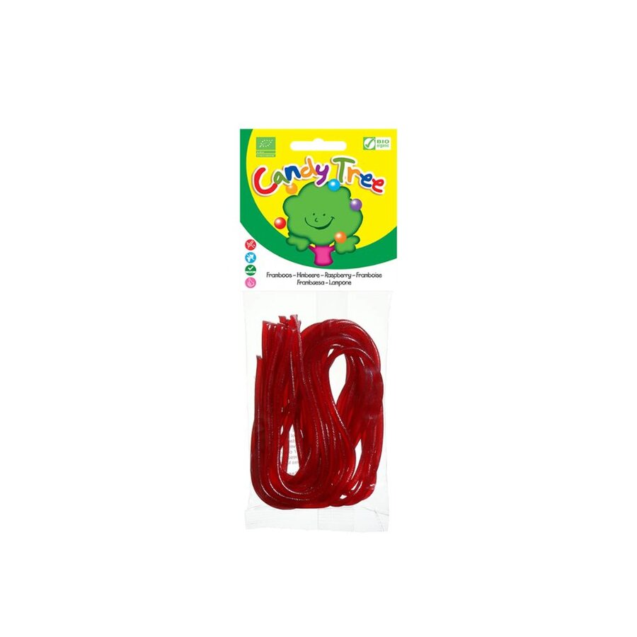 Candy Tree bringebærlisser 75 g
