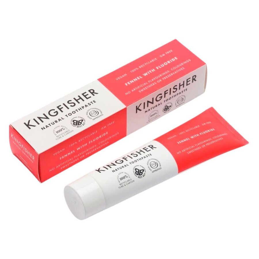 Kingfisher tannkrem fennikel med fluor 100 ml