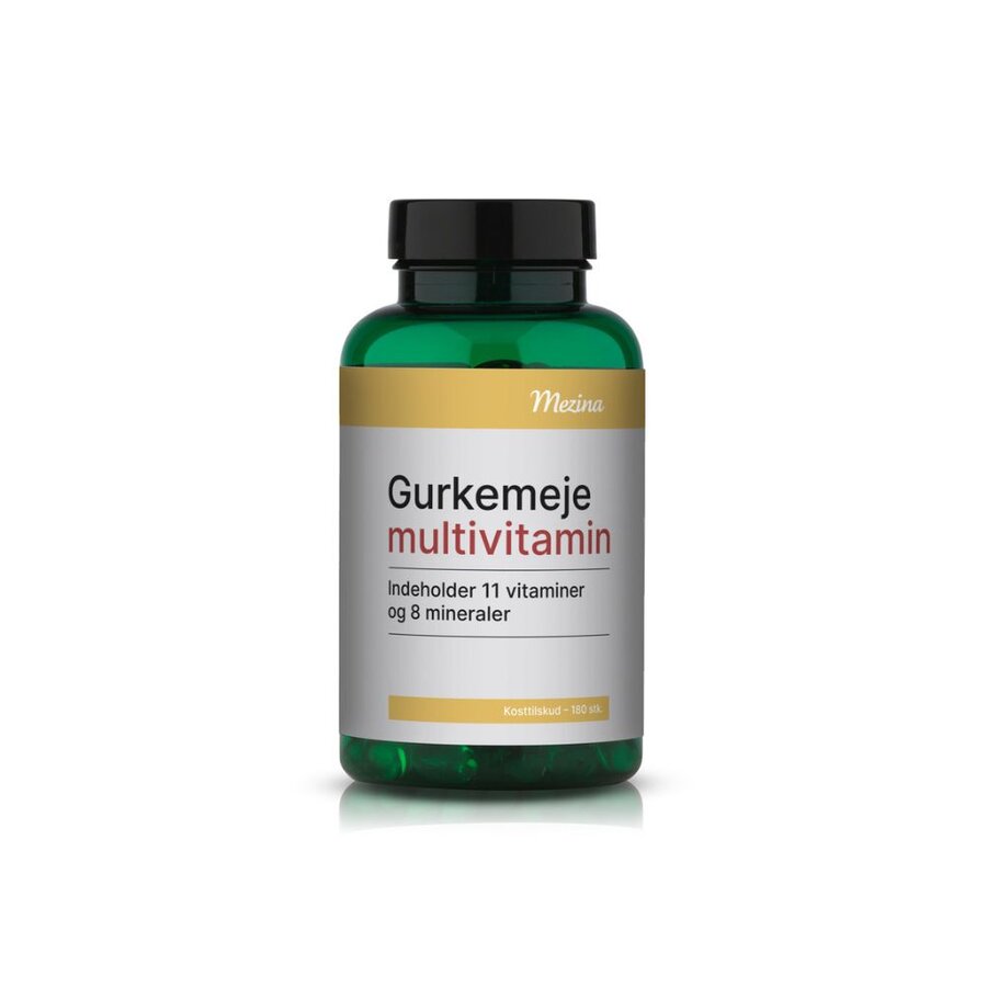 Mezina gurkemeie multivitamin 180 tabletter