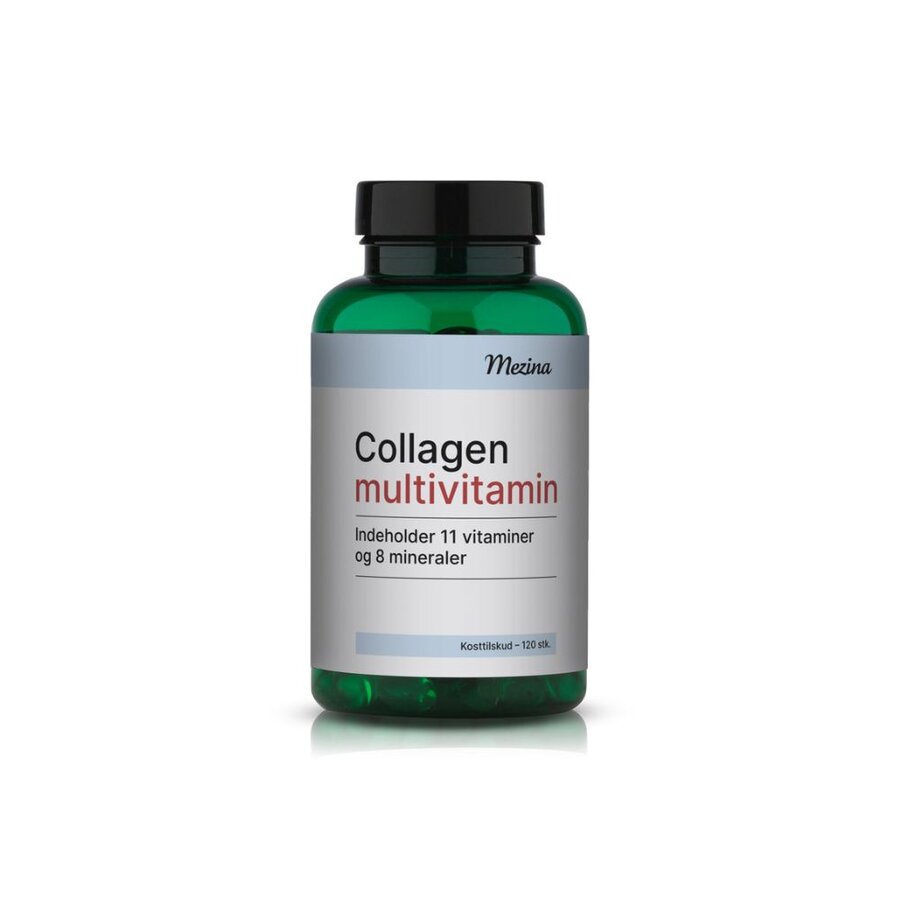 Mezina collagen multivitamin 120 kapsler