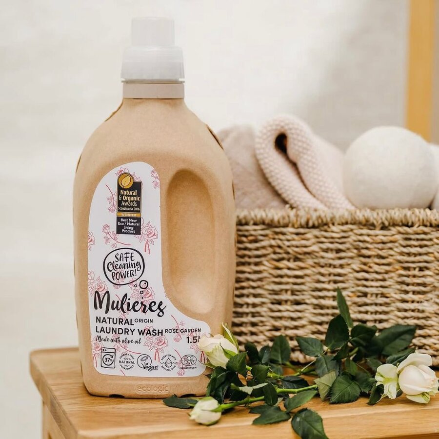Mulieres natural laundry wash rose 1,5 L