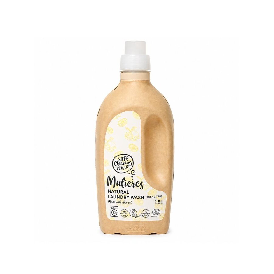 Mulieres natural laundry wash fresh citrus 1,5 L