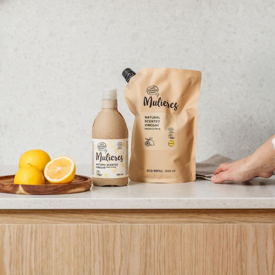 Mulieres natural scented vinegar fresh citrus refill 1 L