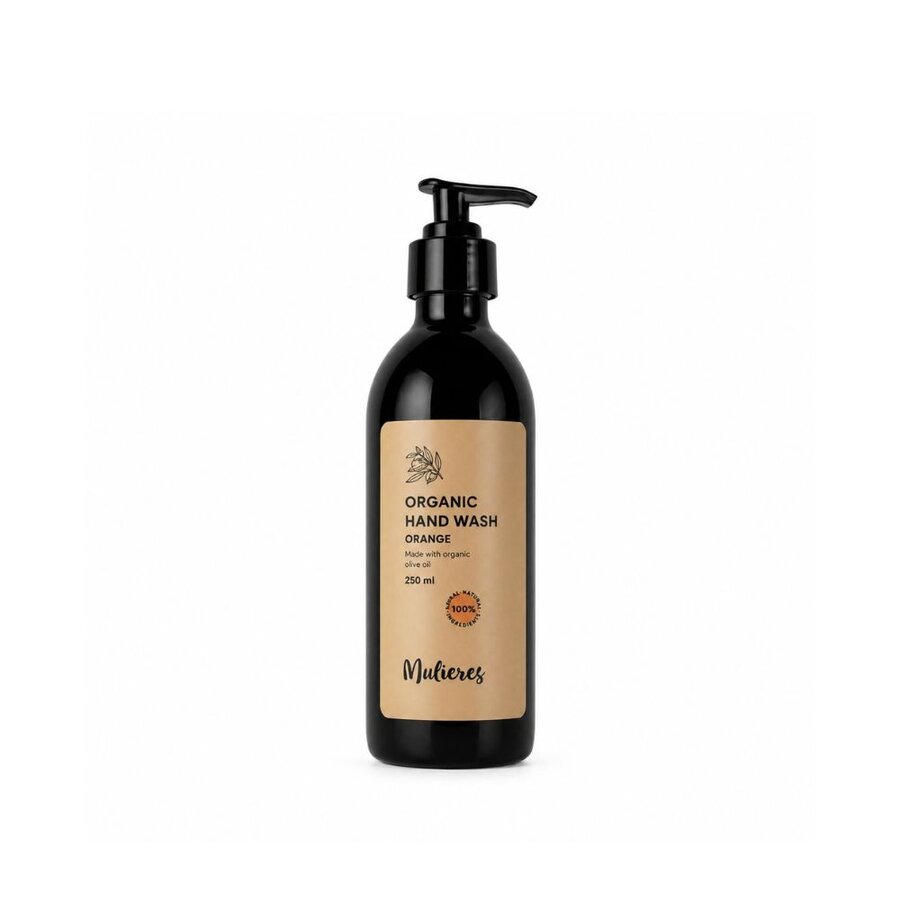 Mulieres organic hand wash orange 250 ml
