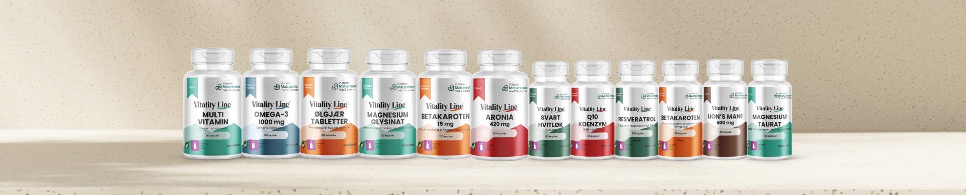 Vitality Line Kosttilskudd