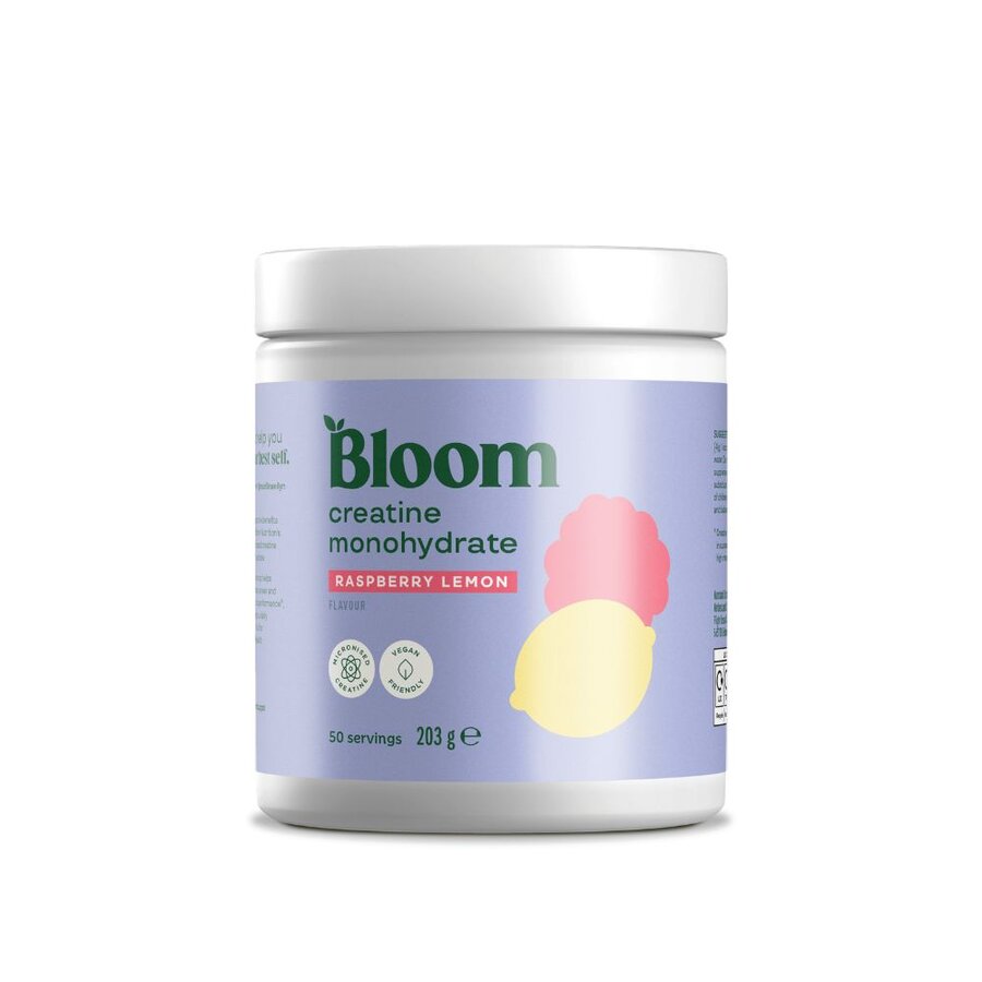 Bloom creatine monohydrate raspberry lemon 203 g