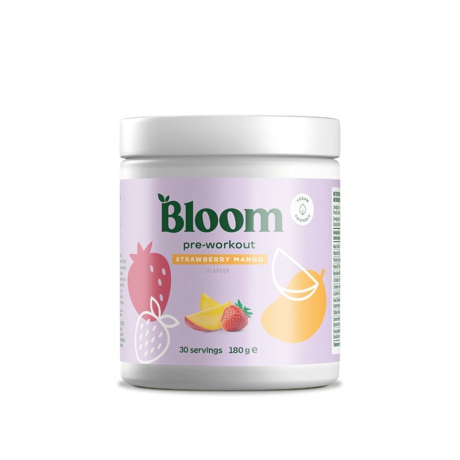 Bloom pre-workout strawberry mango 180 g
