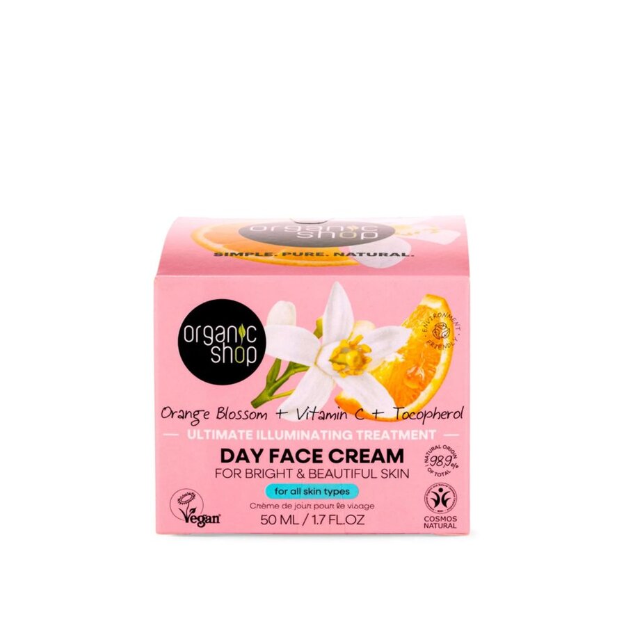 Organic Shop illuminating day cream orange blossom 50 ml