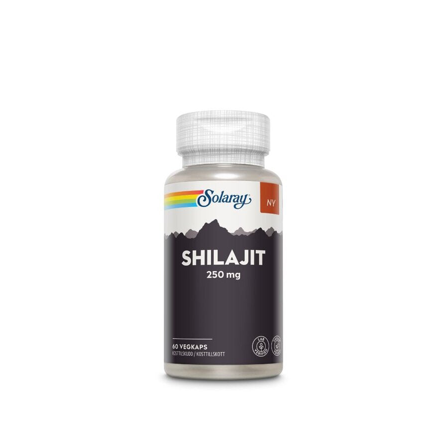 Solaray shilajit 250 mg 60 kapsler