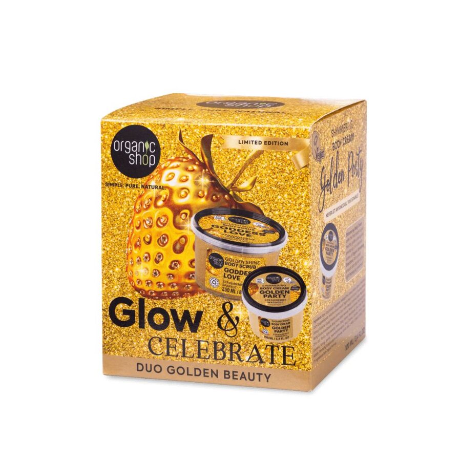 Organic Shop glow & celebrate set