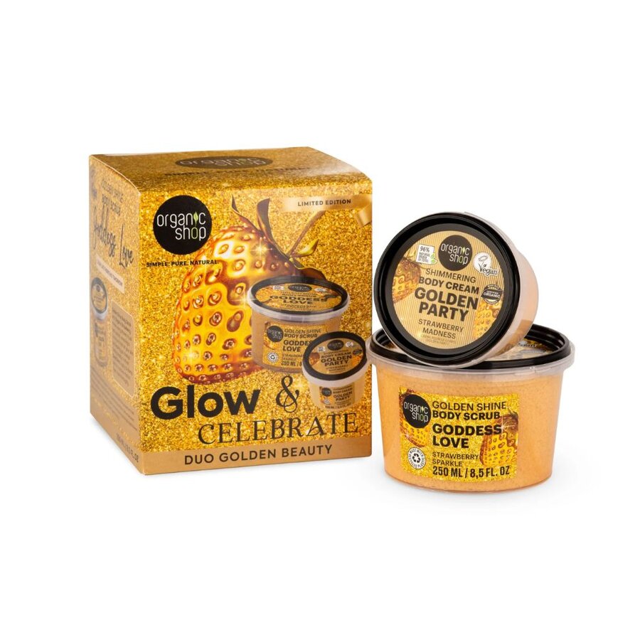 Organic Shop glow & celebrate set