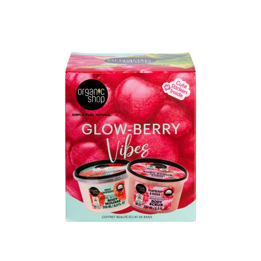Organic Shop glow berry vibes set