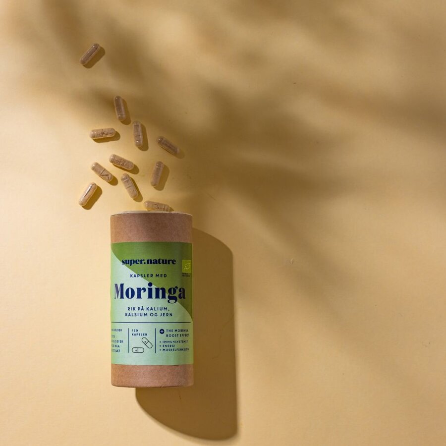 Supernature moringa 120 kapsler