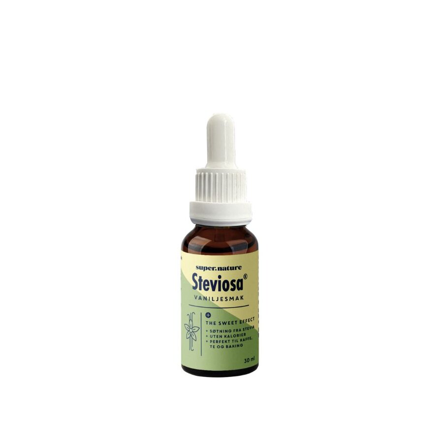 Supernature steviosa flytende vanilje 30 ml