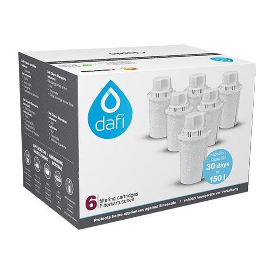 Dafi filterpatroner 6-pack