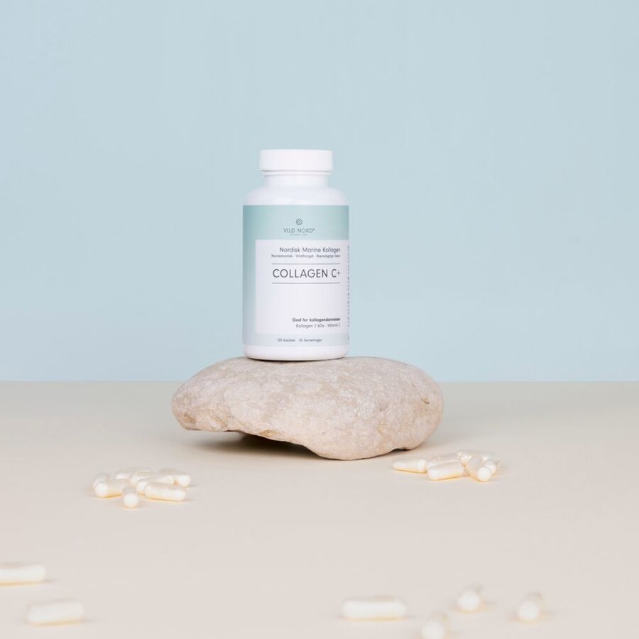 Vild Nord collagen C+ kapsler