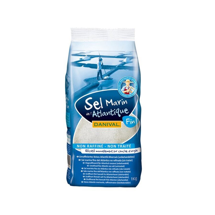 Danival havsalt fint 1 kg