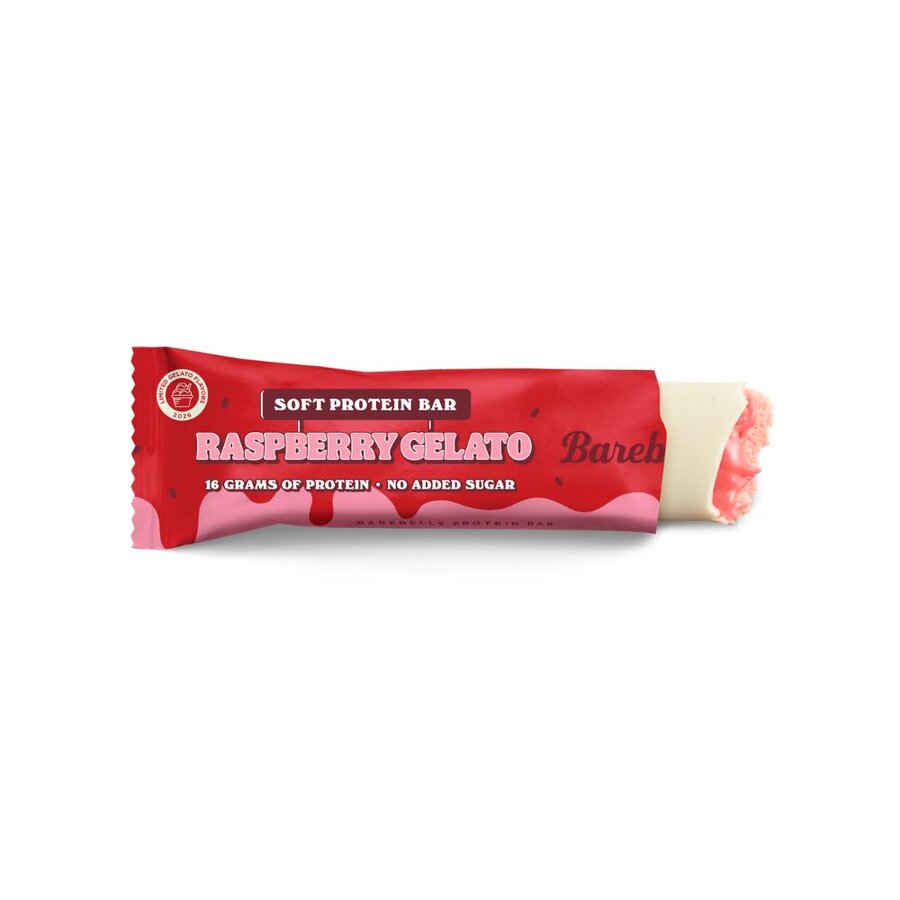 Barebells proteinbar raspberry gelato 55 g