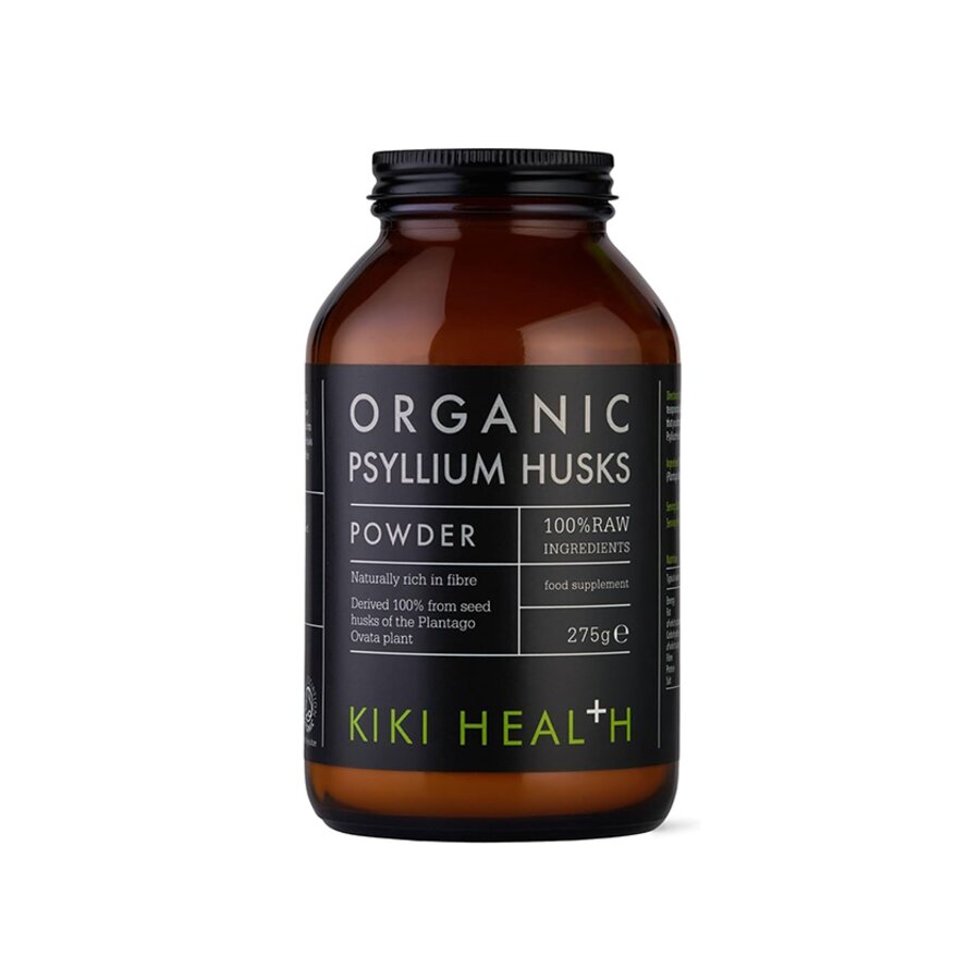 Kiki Health Organic Psyllium Husks 120 kapsler