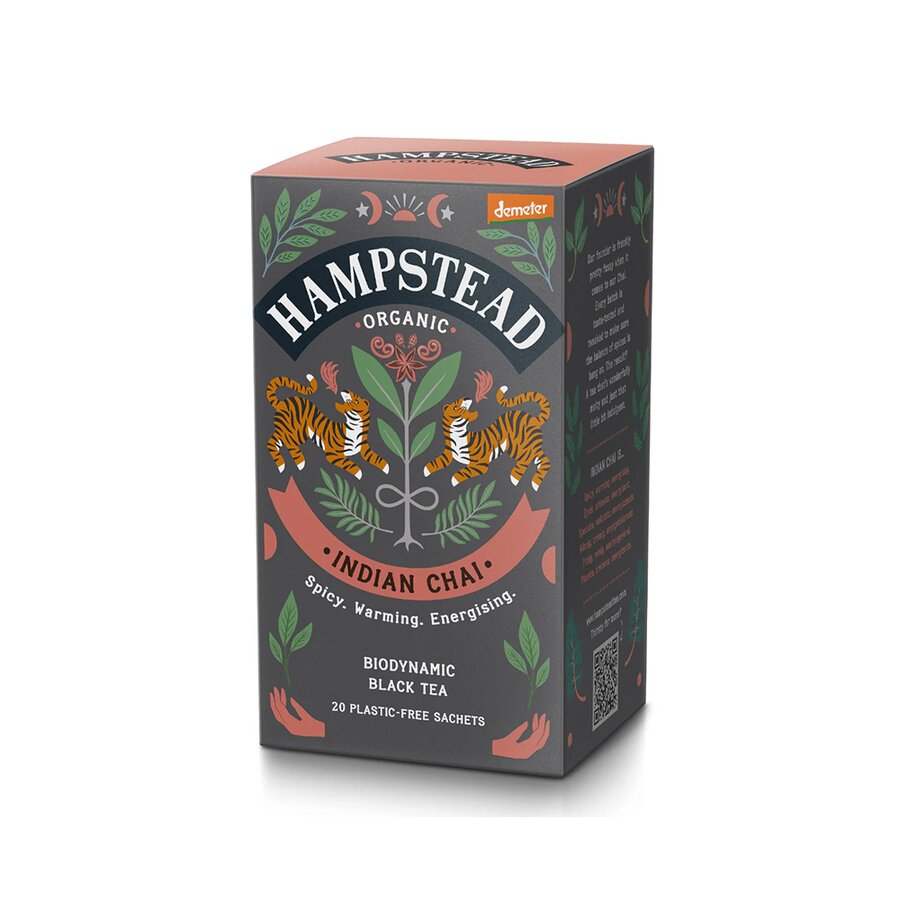 Hampstead Tea økologisk Indian Chai 20 poser