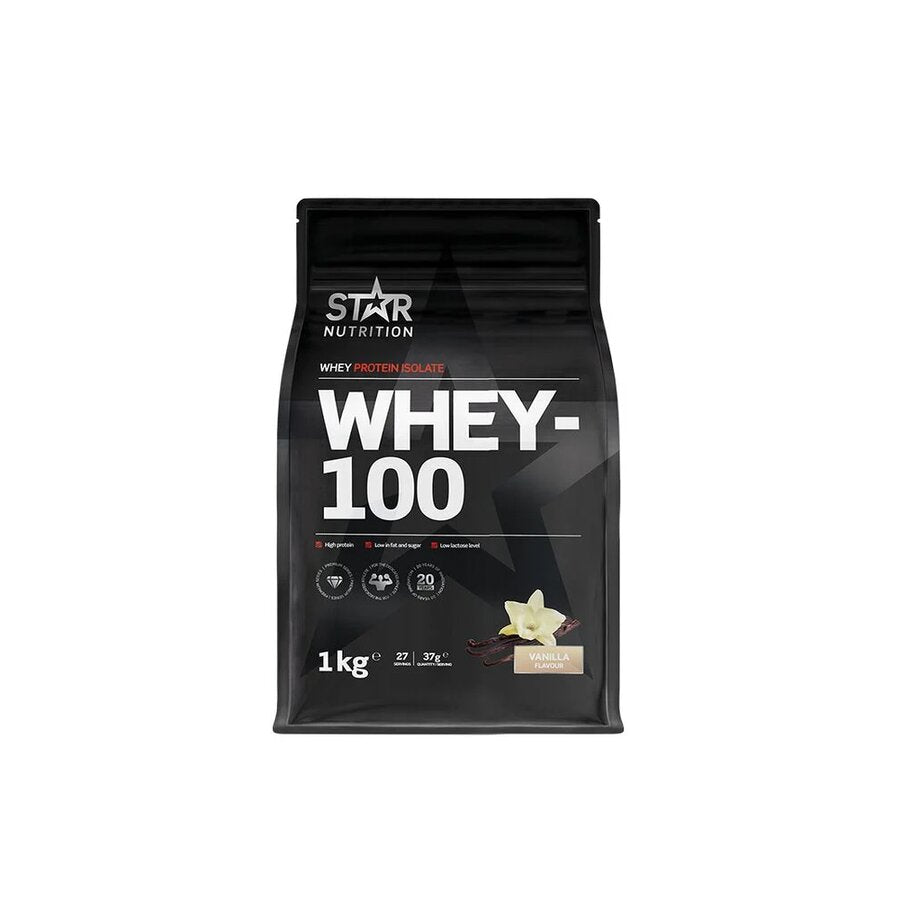 Star Nutrition whey-100 vanilje 1kg