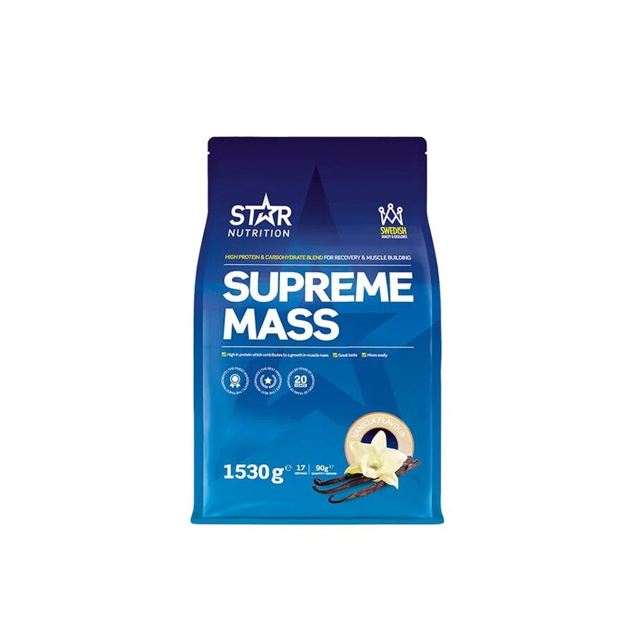 Star Nutrition supreme mass vanilje 1530 g