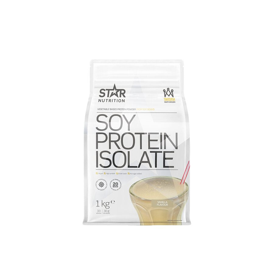 Star Nutrition soy protein isolate vanilla 1kg