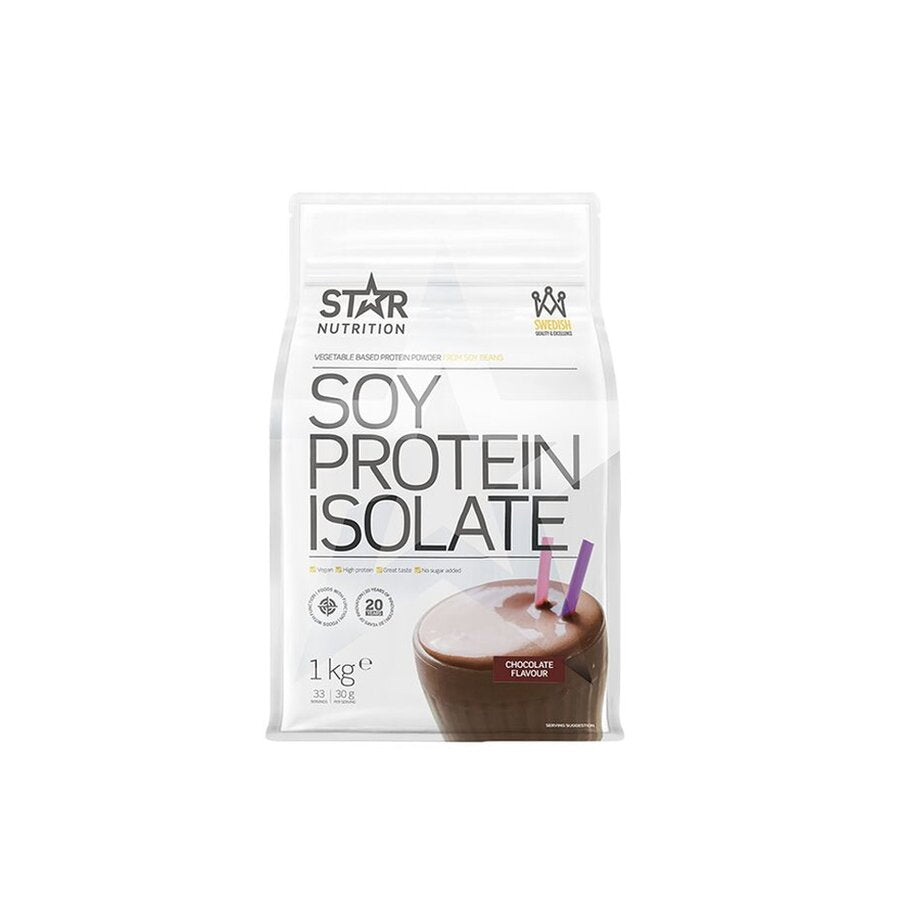 Star Nutrition soy protein isolate chocolate 1kg