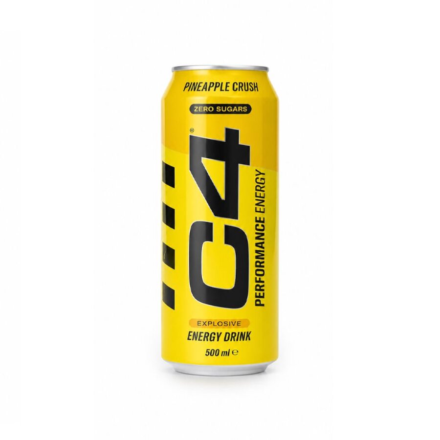 C4 Pineappple crush energidrikk 500 ml