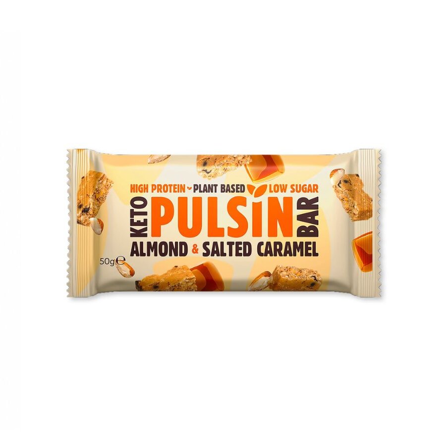 Pulsin keto bar almond & salted caramel 50 g