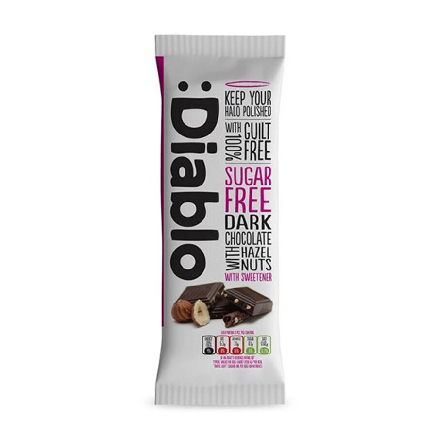 Diablo dark chocolate with hazelnut 85 g