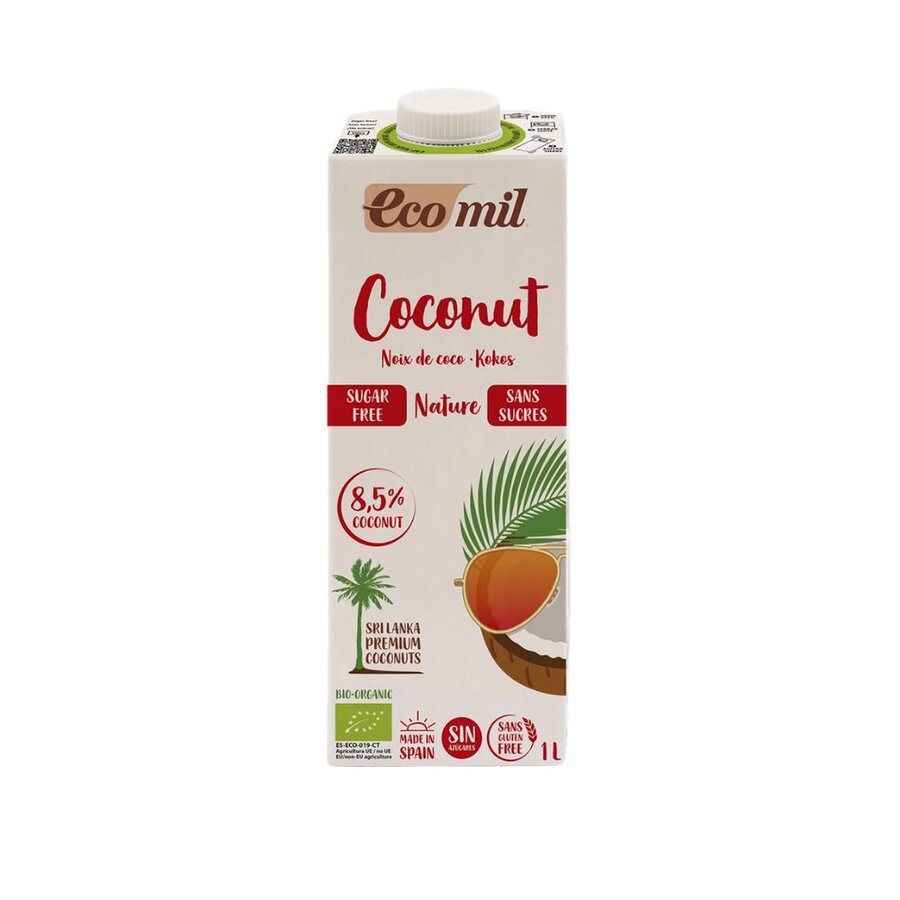 Ecomil kokosmelk 1 liter