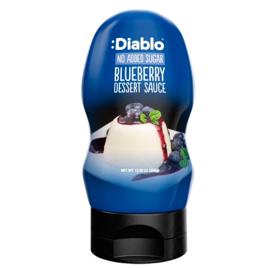 Diablo sukkerfri blåbær dessertsaus 290 ml