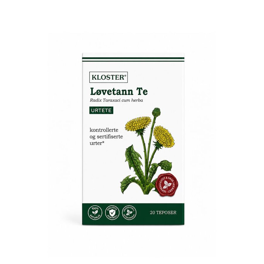 Kloster løvetann te 20 poser
