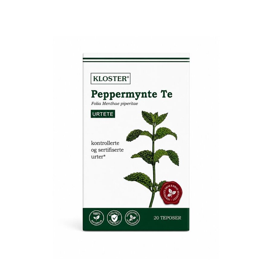 Kloster peppermynte te 20 poser