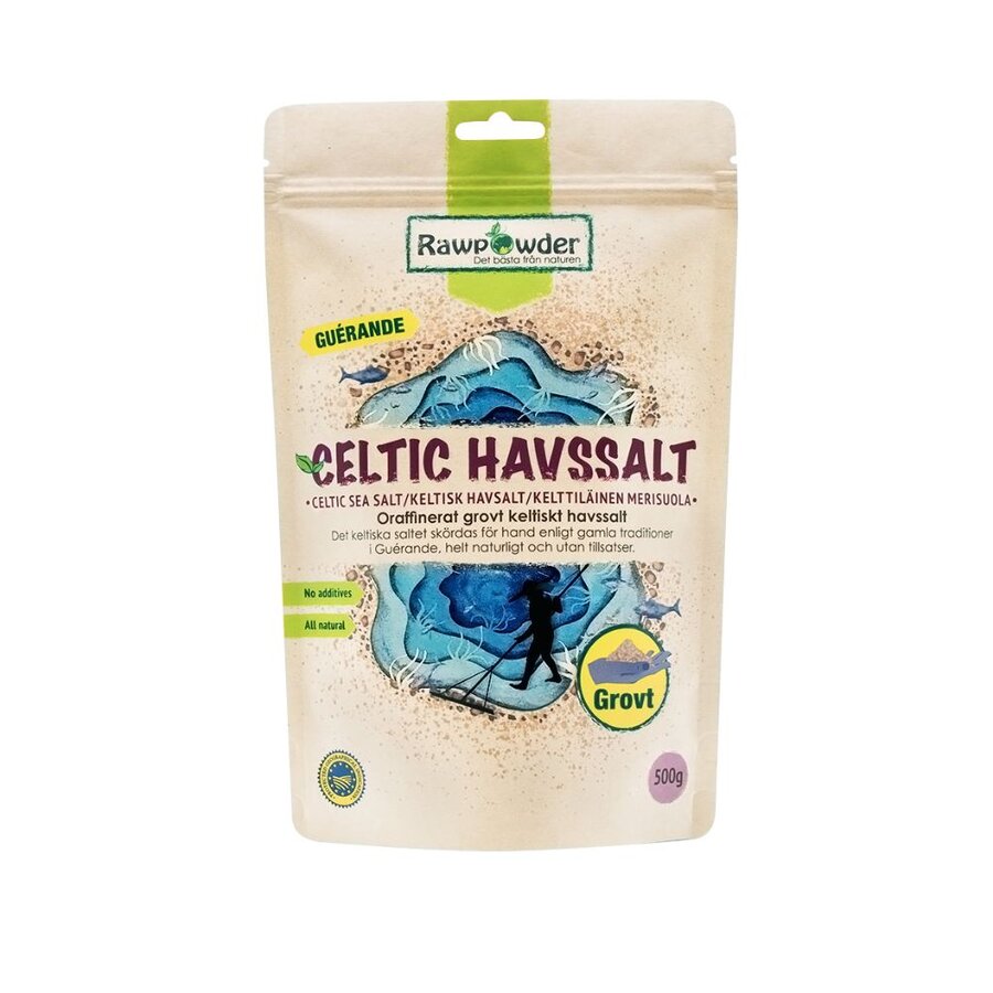 Rawpowder celtic havssalt grovt 500 g