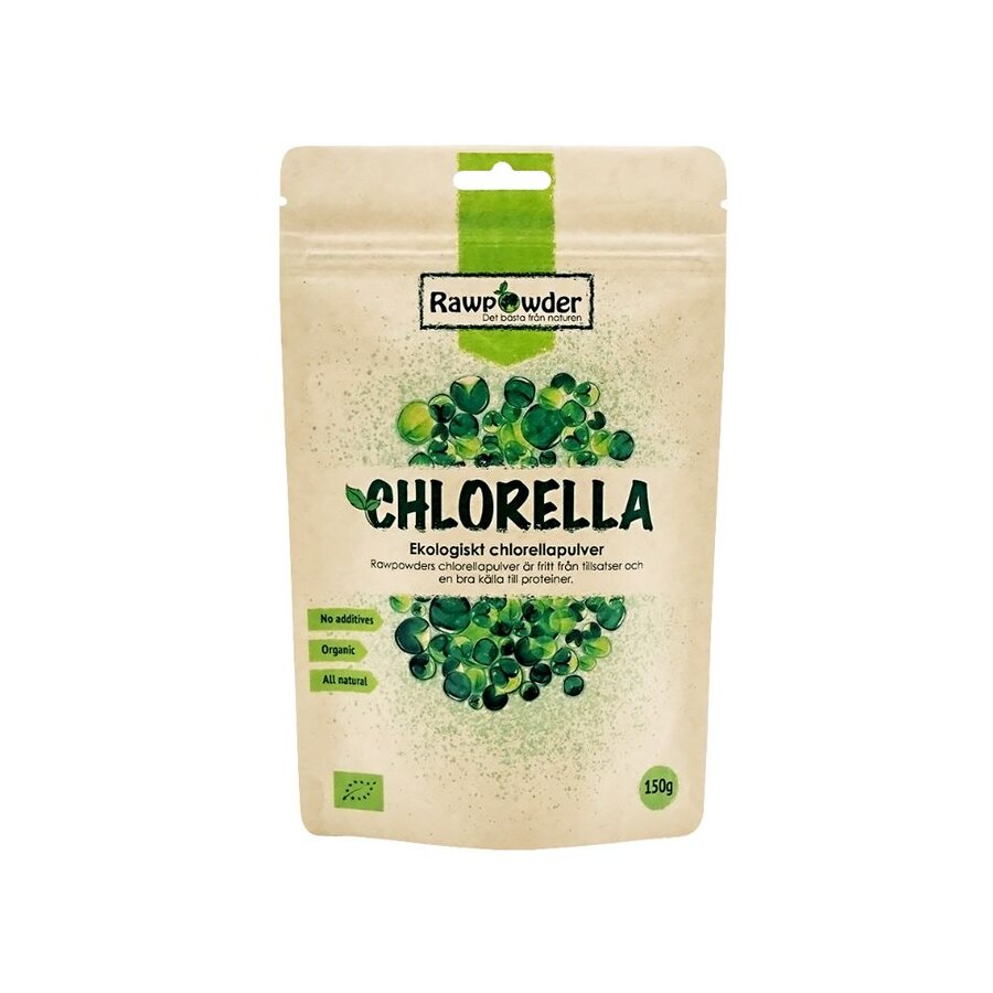 Rawpowder chlorella pulver 150 g