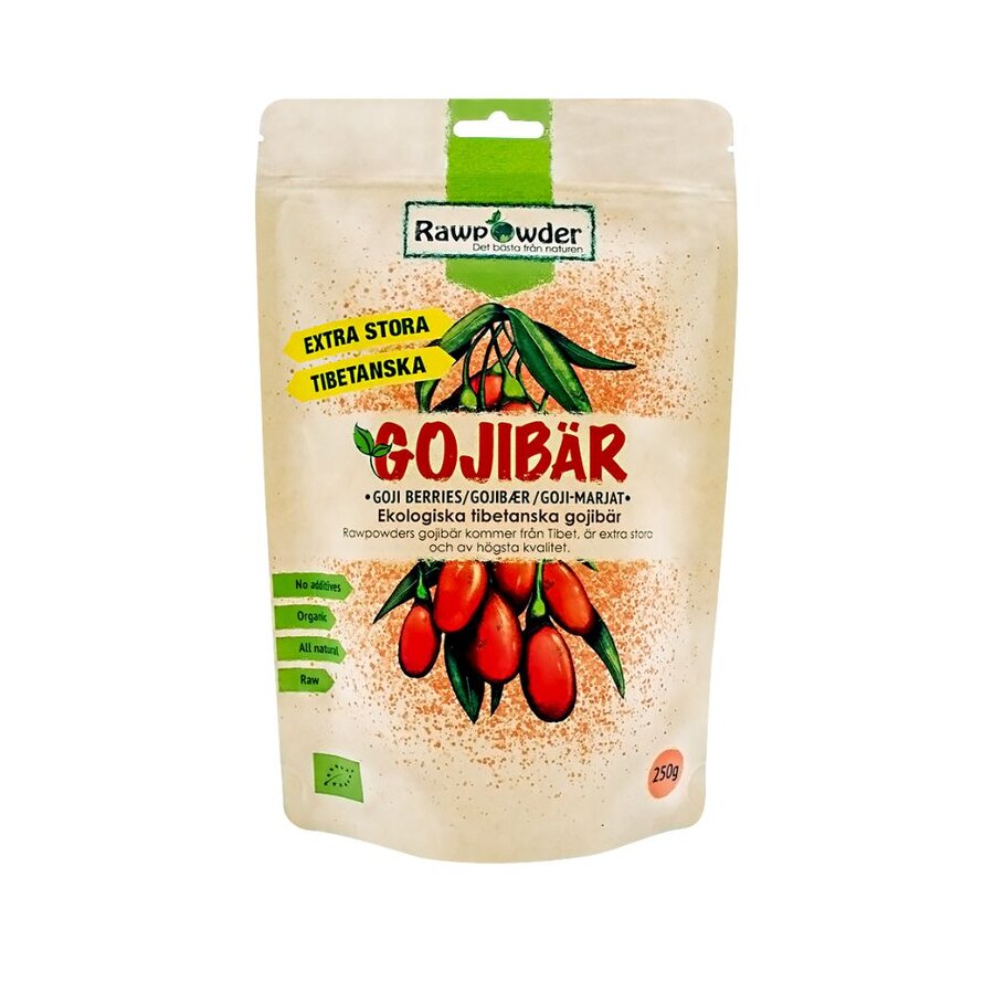 Rawpowder gojibær 250 g