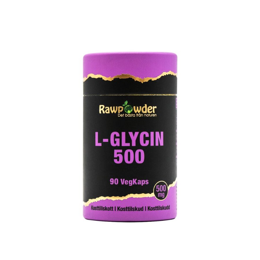 Rawpowder l-glycin 90 kapsler